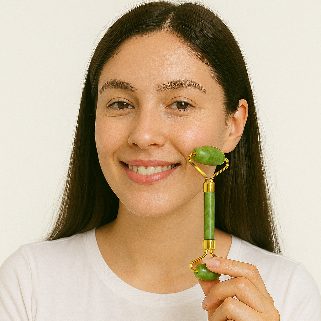 Glow Sculpt – Jade Facial Roller