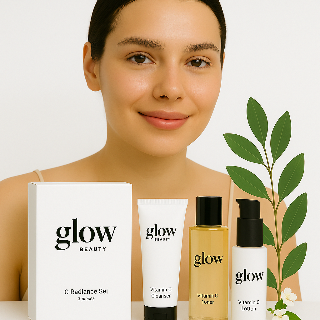Glow Beauty C Radiance Set – Brighten & Hydrate with Vitamin C